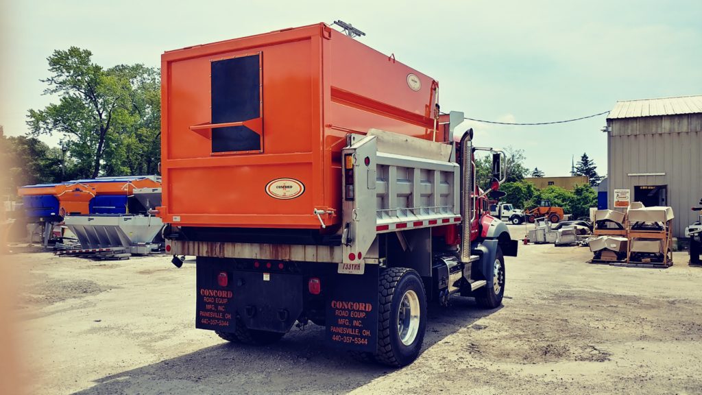 Concord Road Equipment Orange Truck Body Accessory