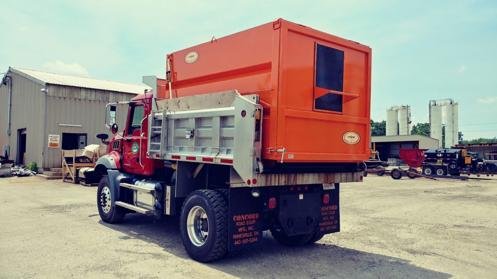 Concord Road Equipment Orange Truck Body Accesory