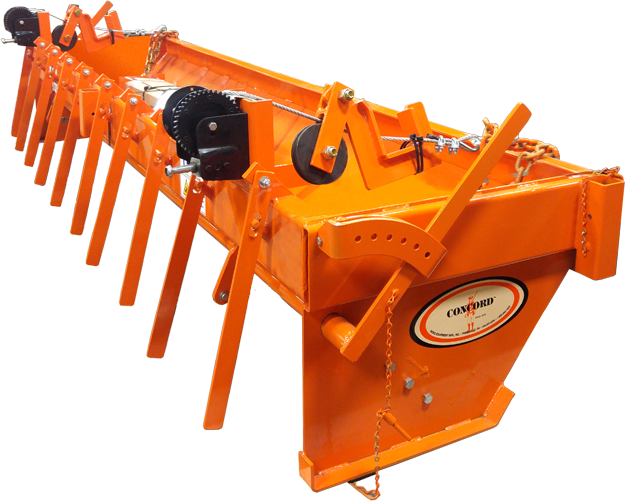 Concord Road Equipment Orange CRE-108CS Chip Spreader ISO
